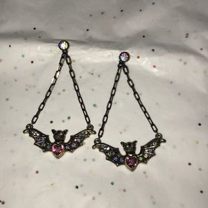 Batty Betsey Johnson earrings